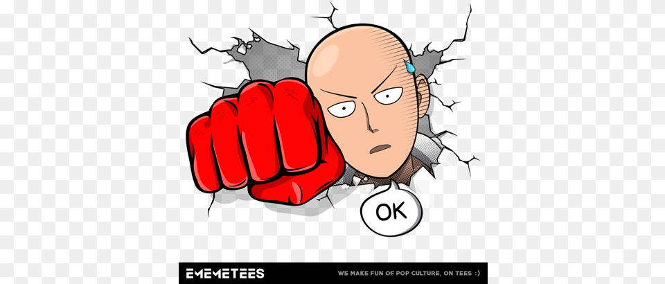 Saitama Ok Saitama Ok Saitama Ok, Body Part, Hand, Person, Fist Png