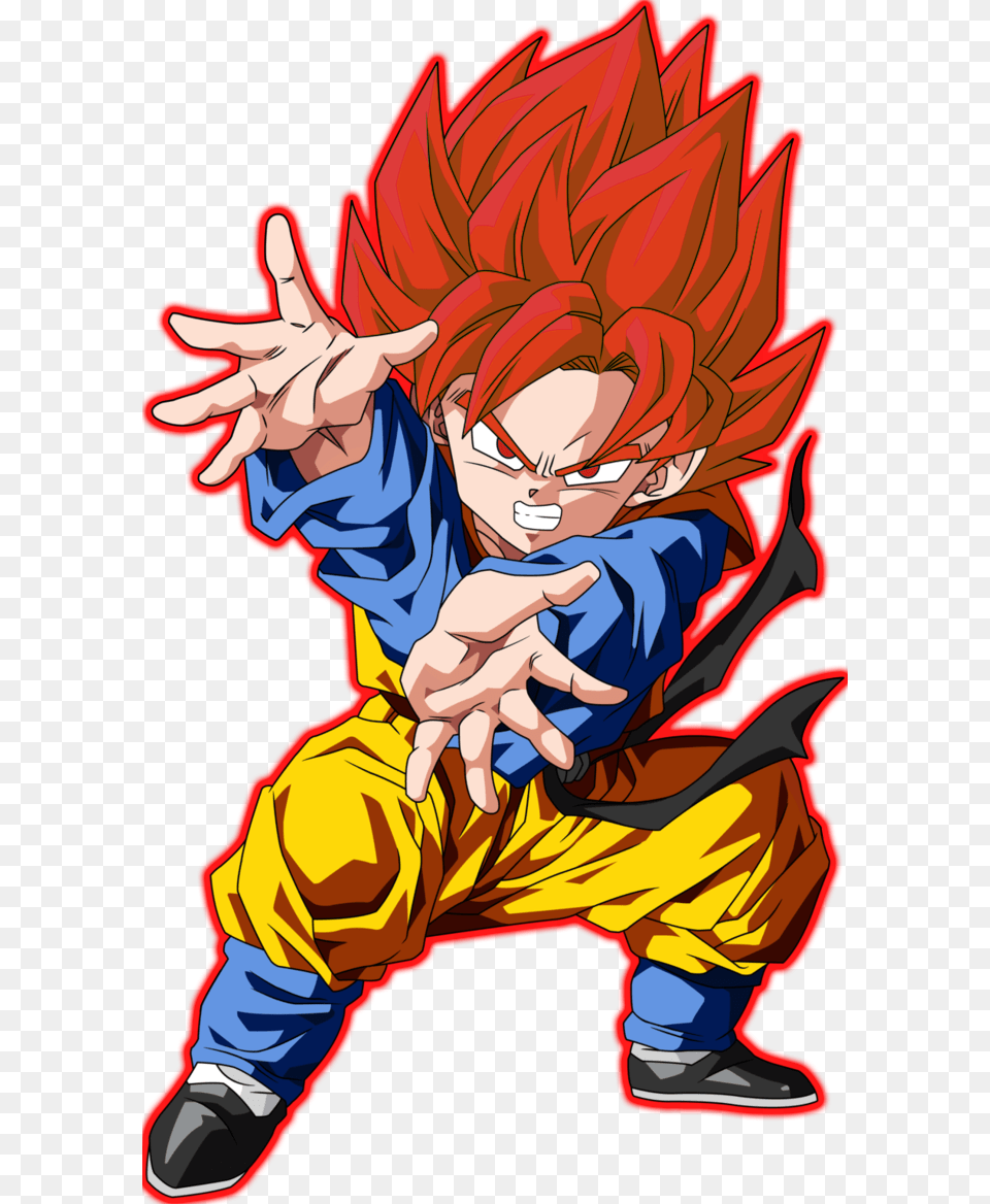 Saiyan God X Ray Wikia Dragon Ball Z Goten Ssj, Book, Comics, Publication, Baby Free Png