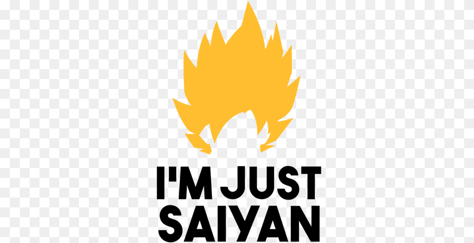 Saiyan Logo Logodix Im Just Saiyan, Leaf, Plant, Face, Head Free Png