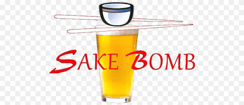 Sake Bomb Cicero Ny Japanese Steak House, Alcohol, Beer, Beverage, Glass Free Png
