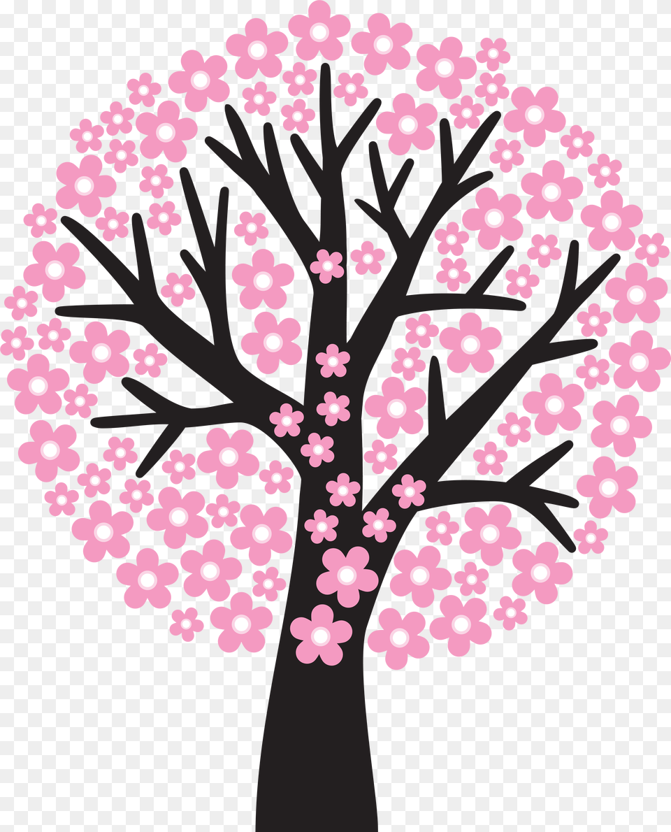 Sakura Alpha Channel Clipart Images Pictures With Background Blossom Tree Clip Art, Flower, Plant, Cherry Blossom Free Png Download
