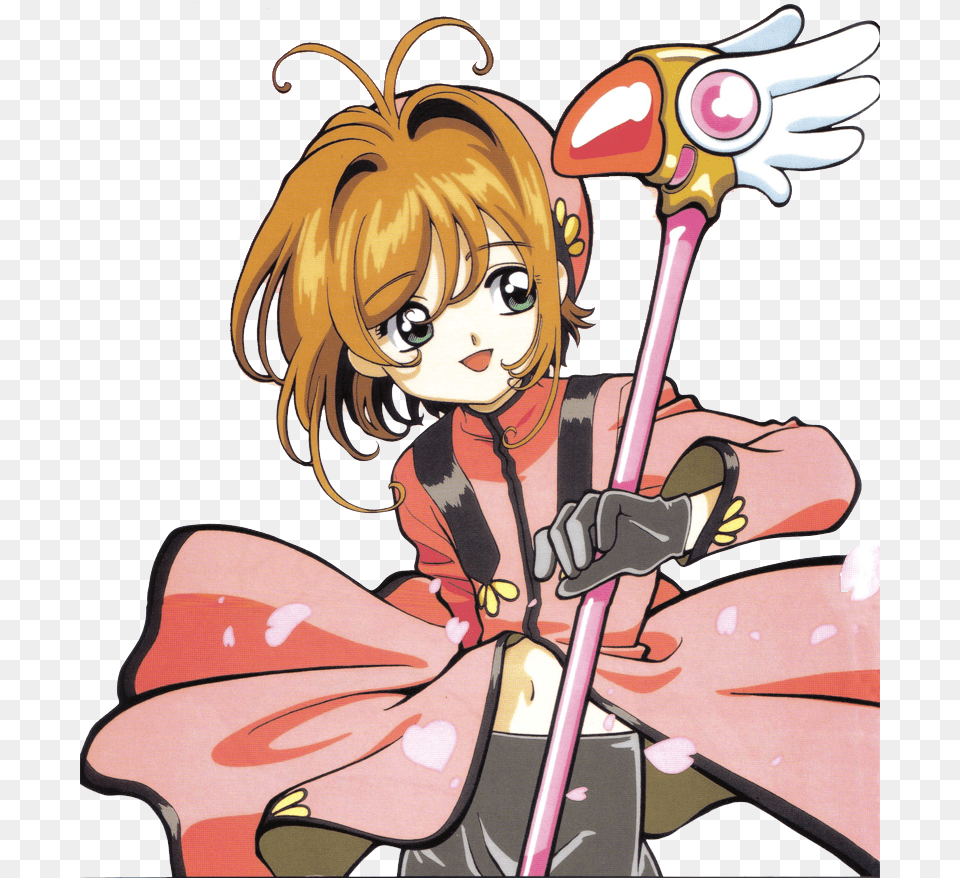 Sakura Card Captor Card, Book, Comics, Publication, Person Png