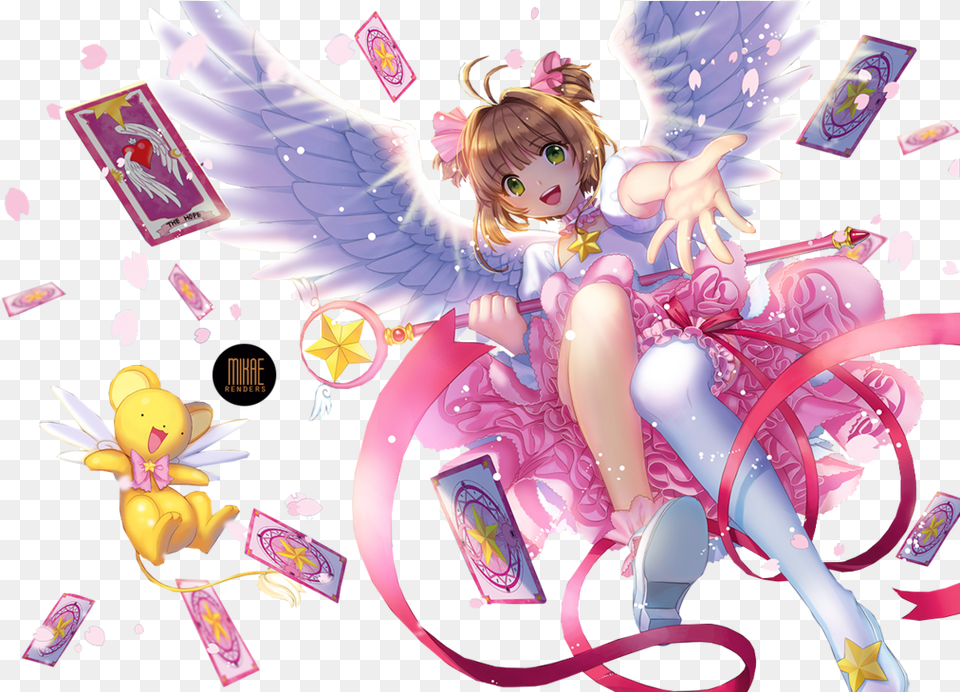 Sakura Card Captor Cardcaptor Sakura Render, Publication, Book, Comics, Person Free Png