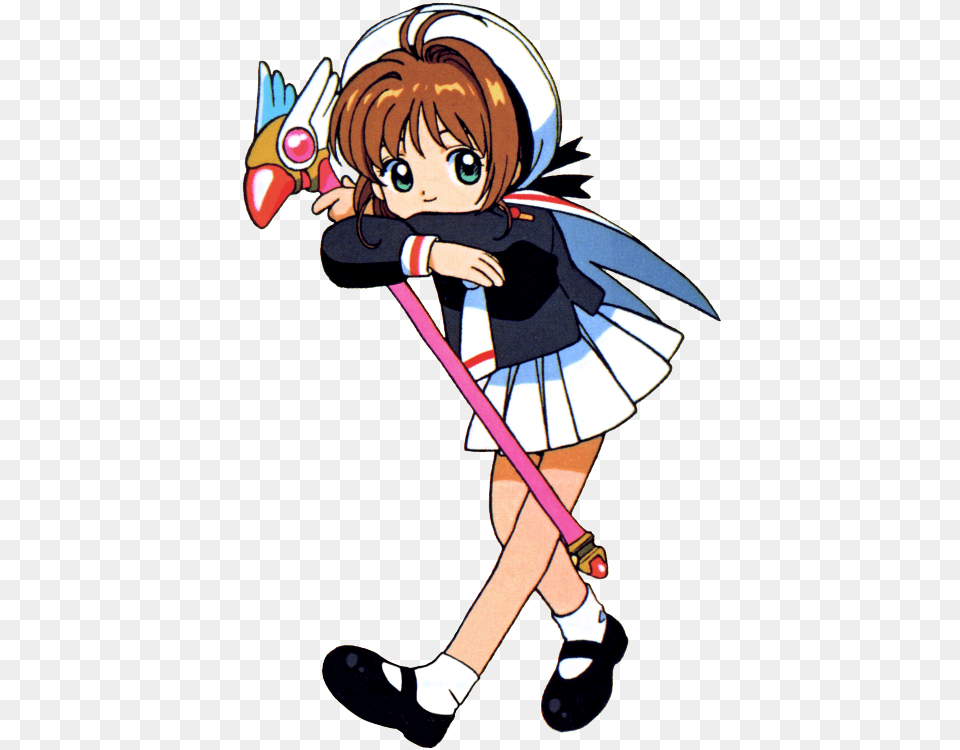 Sakura Card Captor Sticker, Book, Publication, Comics, Baby Free Png