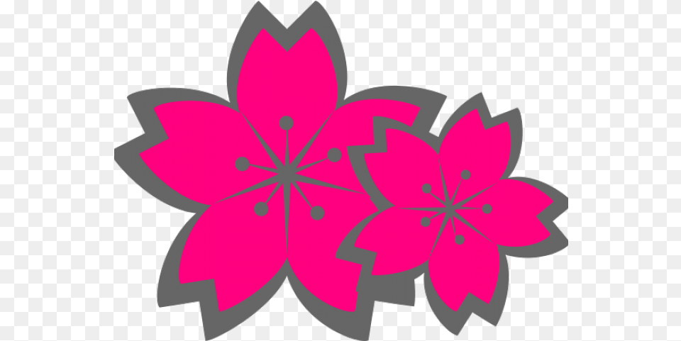 Sakura Clipart Pink Flower, Art, Floral Design, Graphics, Leaf Free Png Download