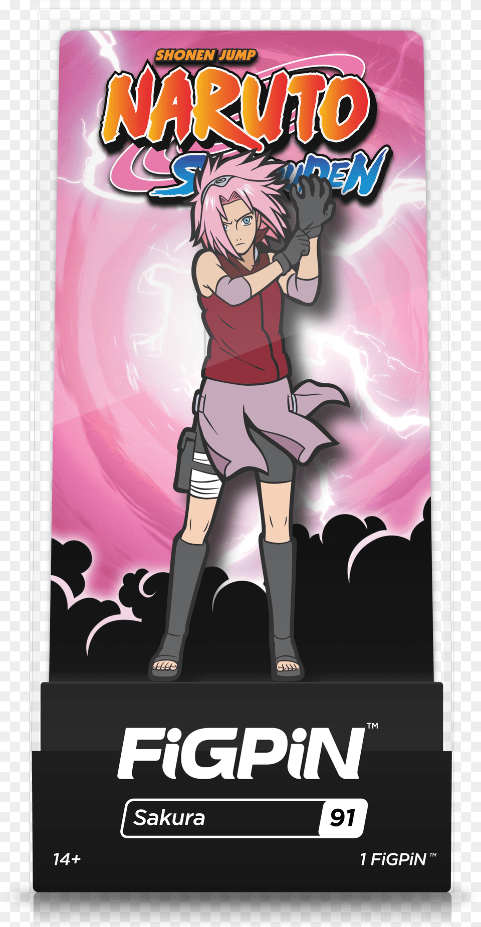 Sakura Figpin Naruto, Book, Comics, Publication, Person Free Transparent Png