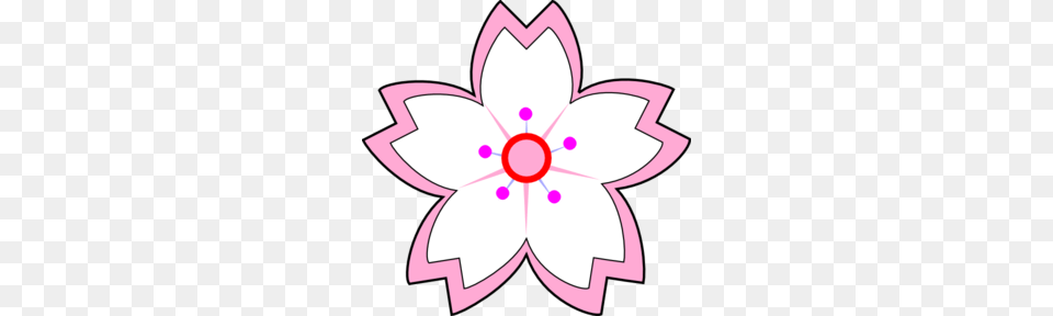 Sakura Flower Clip Art, Anemone, Plant, Dahlia, Daisy Free Png Download