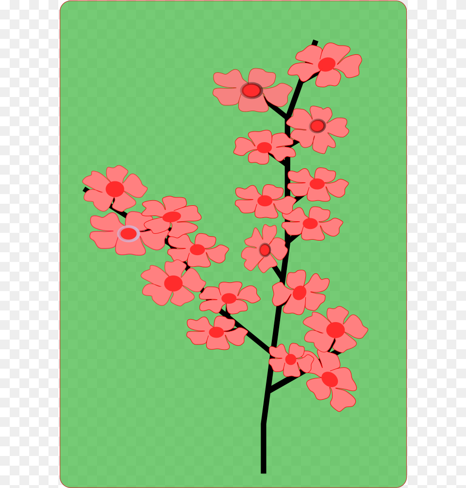 Sakura Flower Svg Clip Arts Sakura Flower, Plant, Pattern, Geranium, Art Free Transparent Png