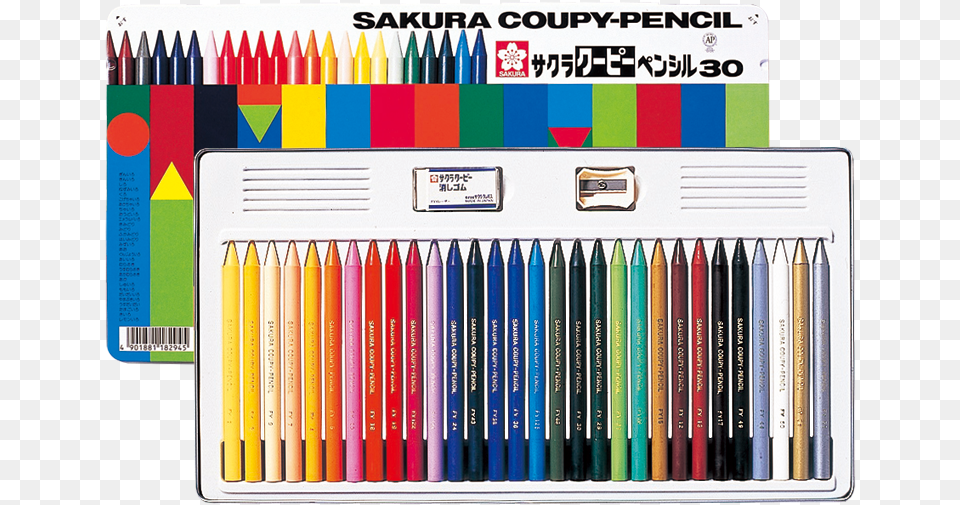 Sakura Giant Crayon Colors, Pencil Png