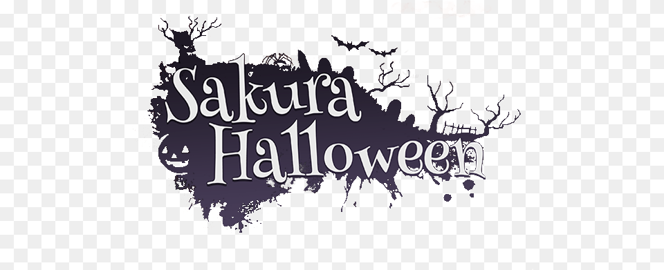 Sakura Halloween Fiction, Text, Book, Publication Free Png Download