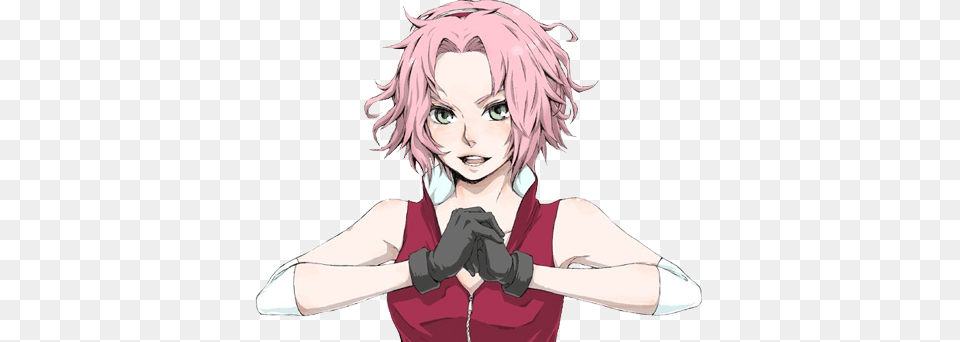 Sakura Haruno By Steveisahazelnut D7jzkph Sakura Naruto Fanart, Publication, Book, Comics, Adult Free Transparent Png