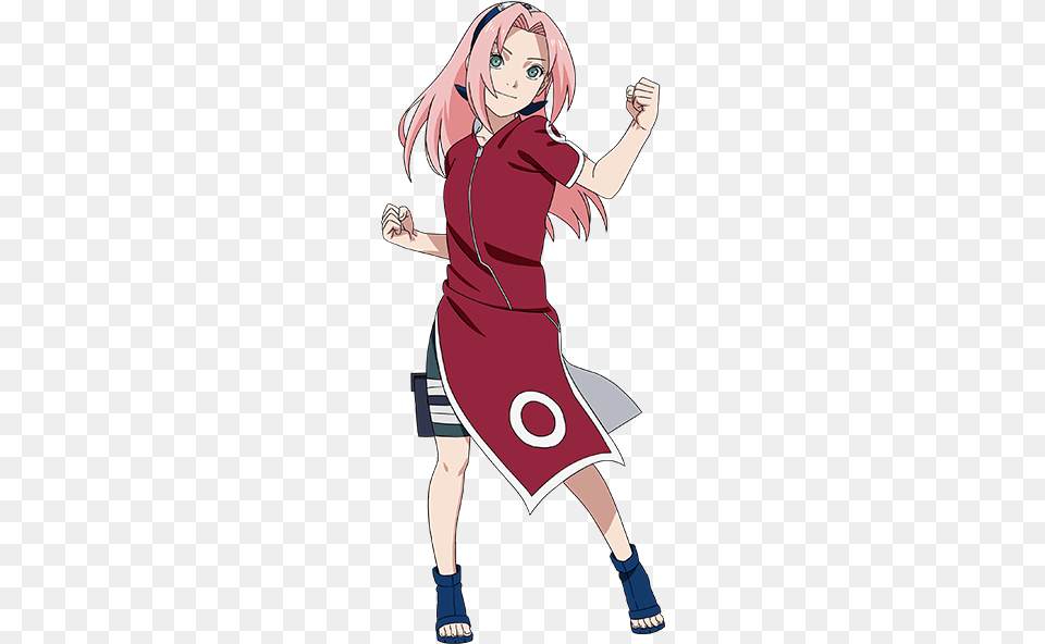 Sakura Haruno Ninja Blazing, Adult, Book, Comics, Female Free Transparent Png