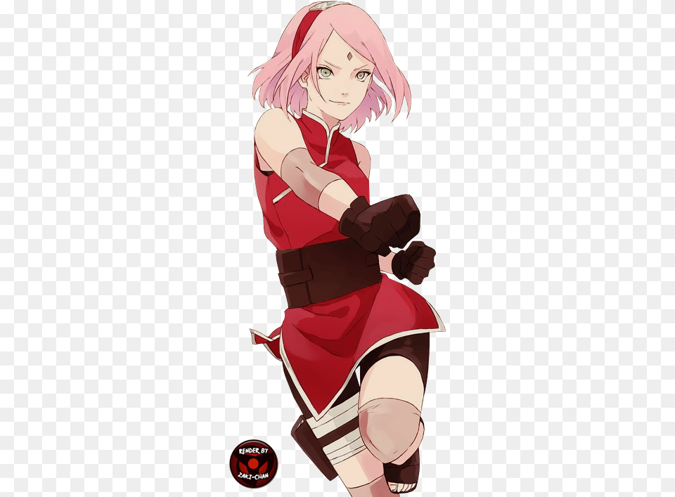 Sakura Haruno Render Sakura Haruno, Book, Comics, Publication, Adult Free Png