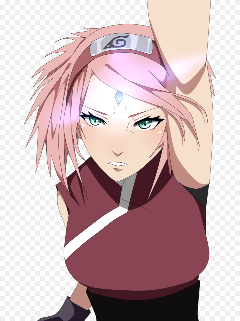 Sakura Haruno The Last By Silhouettechan D8fbx3x Boruto Karma Seal, Publication, Book, Comics, Adult Png Image