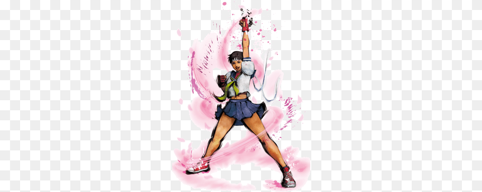 Sakura Kasugano, Adult, Person, Woman, Female Free Png