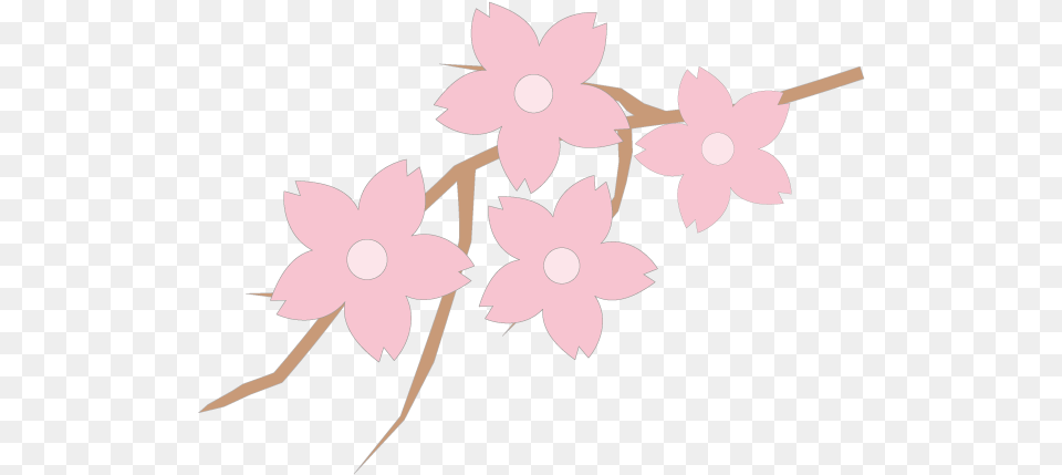 Sakura Tree Season Illustration, Flower, Plant, Art, Floral Design Free Png Download