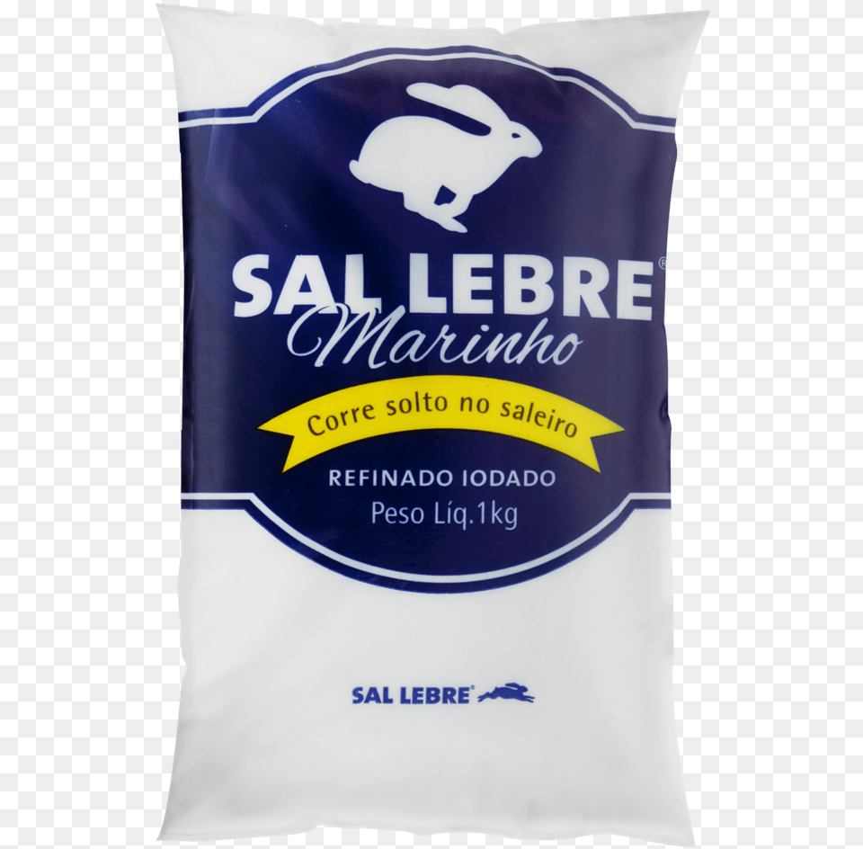 Sal Refinado Lebre Pacote 1kg Sal Marinho Lebre, Powder, Food, Person, Mayonnaise Free Png Download