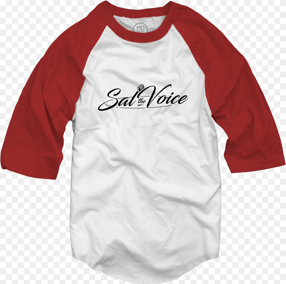 Sal The Voice Baseball T Shirt 35 Iheartradio Merch, Clothing, Long Sleeve, Sleeve, T-shirt Free Png Download