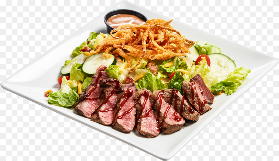 Salad Beef Tenderloin, Meal, Dish, Food, Food Presentation Png