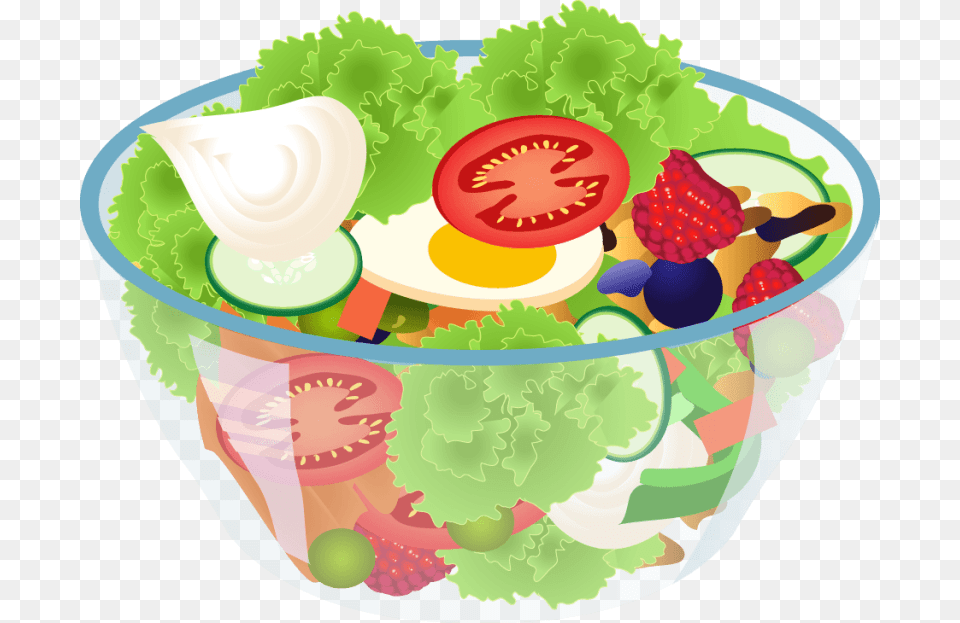 Salad Clipart, Birthday Cake, Cake, Cream, Dessert Png Image