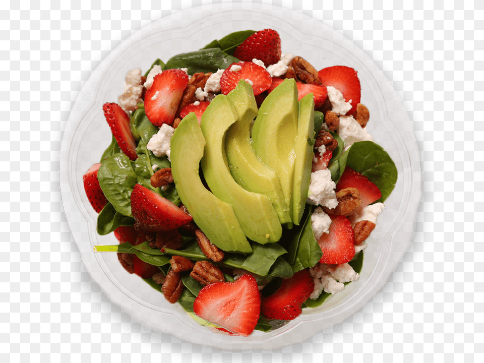 Salad Download, Food, Fruit, Plant, Plate Png Image