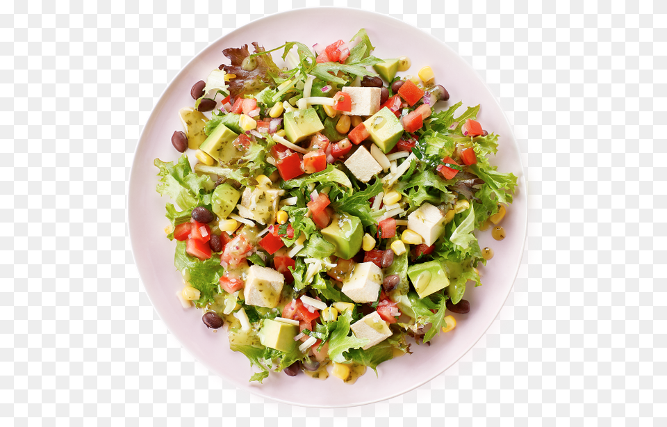 Salad Transparent Background Greek Salad, Plate, Food, Meal Free Png