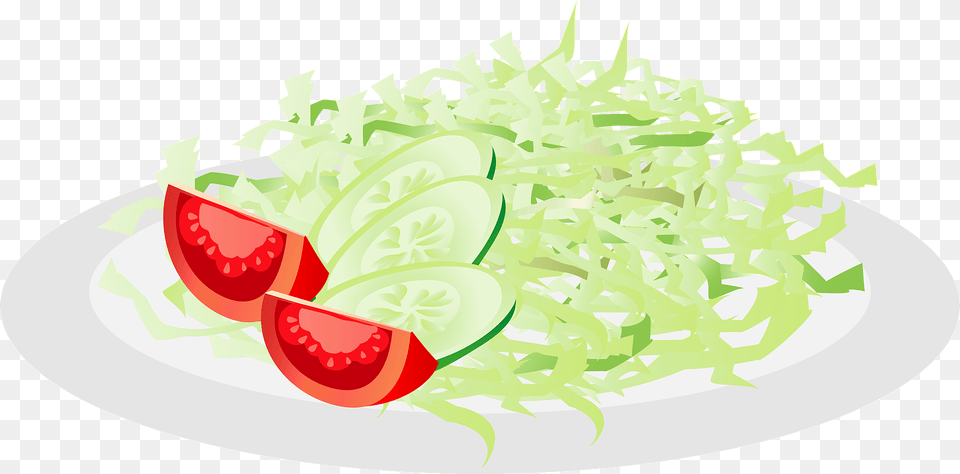 Salad Vegetables Clipart, Food, Produce, Fruit, Plant Free Png Download