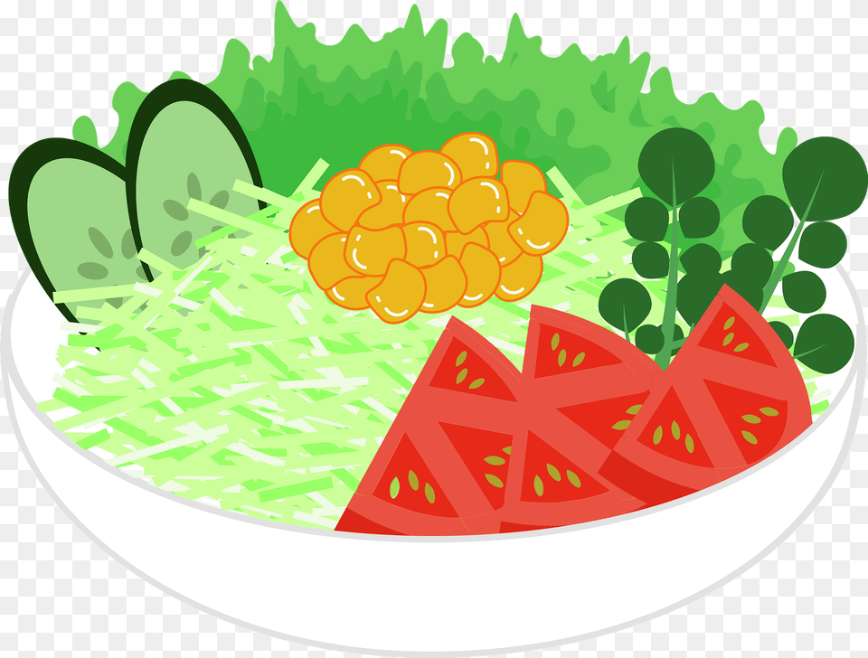 Salad Vegetables Clipart, Berry, Plant, Fruit, Food Png