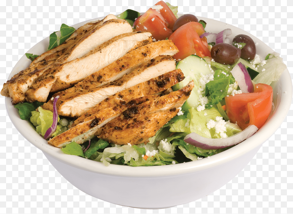 Salad With Chicken, Food, Lunch, Meal, Food Presentation Free Transparent Png