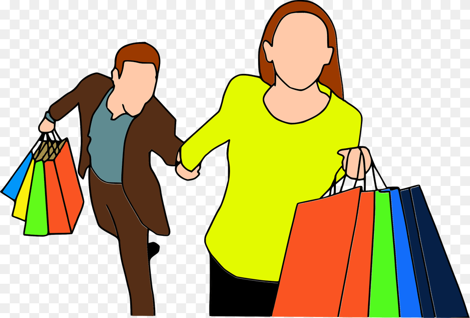Sale Clipart, Person, Shopping, Baby, Bag Png Image