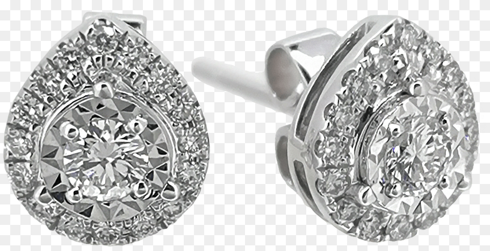 Sale Diamond Heart Earring Studs, Accessories, Gemstone, Jewelry, Silver Free Png