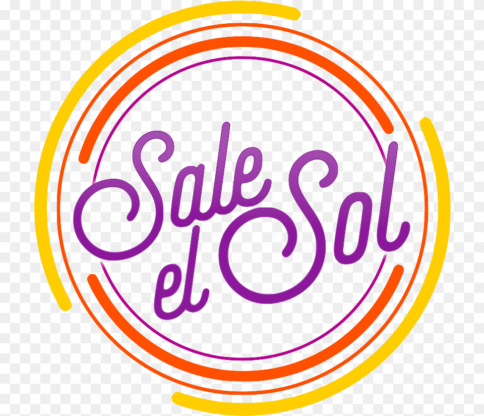 Sale El Sol Circle, Light, Neon, Logo, Purple Free Png Download
