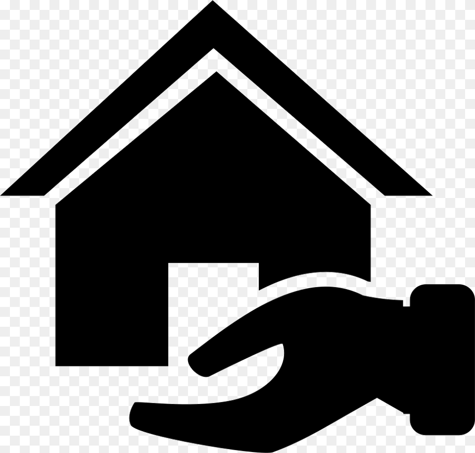 Sale Home Sell Home Icon, People, Person, Stencil, Dog House Free Png