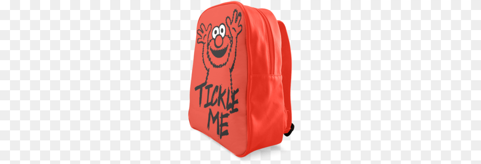 Sale New Summer Leather Backpack With Elmo Tickle Me Bag Free Transparent Png