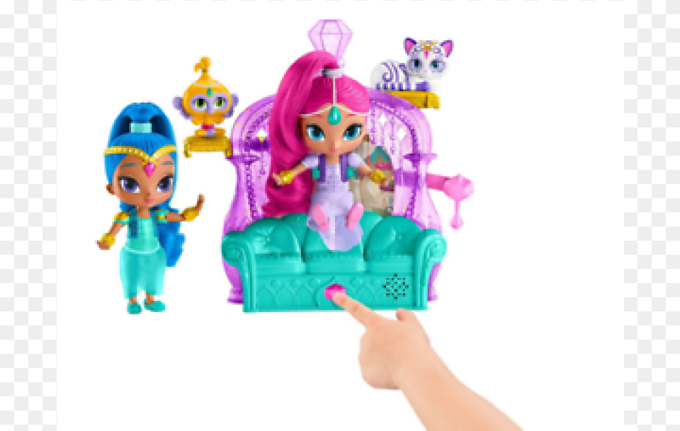 Sale Online Shimmer And Shine Dgl73 Float Sing Palace Fisher Price Shimmer And Shine Float Amp Sing Palace, Doll, Toy, Baby, Person Png Image