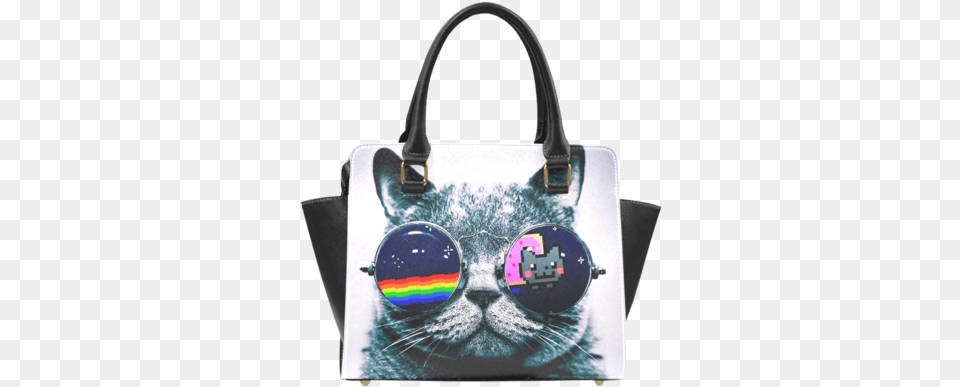 Sale Psylocke High Grade Pu Leather Nyan Cat Designer Cool Cat Pillow Case, Accessories, Bag, Handbag, Purse Free Png Download