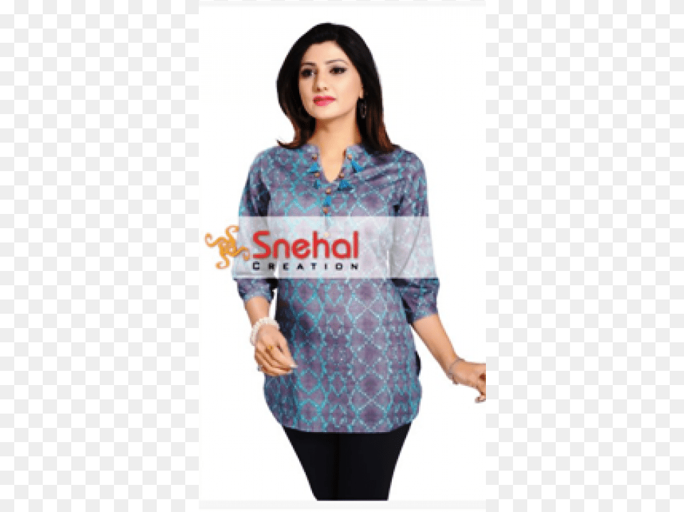 Sale Short Kurti Short Kurti Kurti Top, Adult, Blouse, Clothing, Female Free Transparent Png