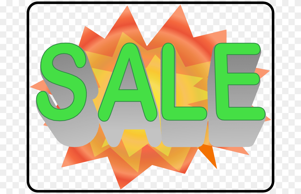 Sale Sign 02, Art, Graphics, Dynamite, Weapon Free Png Download