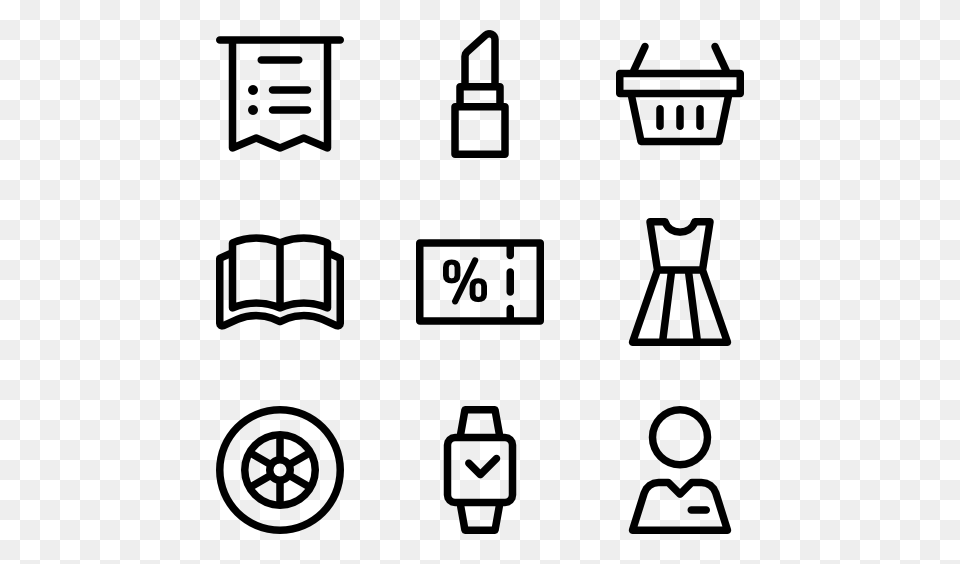 Sale Sign Icons, Gray Free Png