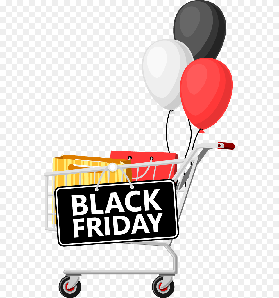 Sale Signs And Carts, Balloon, Shopping Cart, Weapon, Dynamite Free Png Download