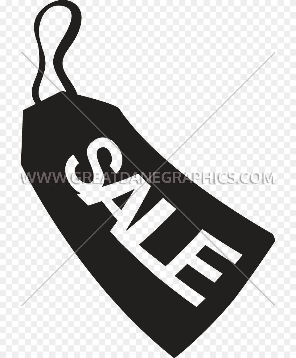 Sale Tag Production Ready Artwork For T Shirt Printing, Bow, Weapon Free Transparent Png