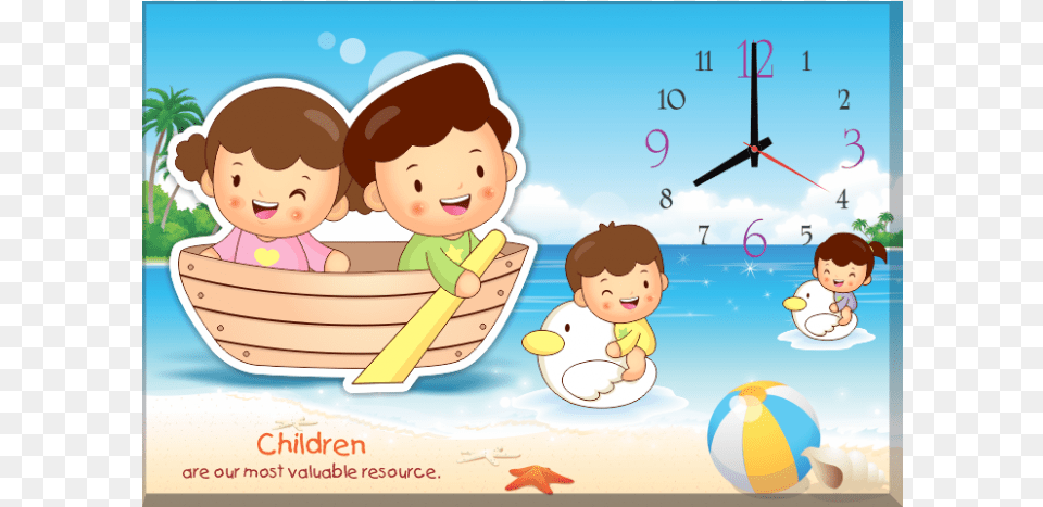 Sale Wall Clock Clock, Baby, Person, Head, Face Free Png Download