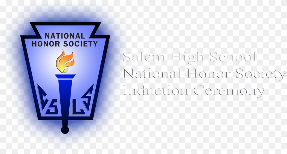 Salem High School National Honor Society Induction National Honor Society Logo, Light, Food, Ketchup Free Png