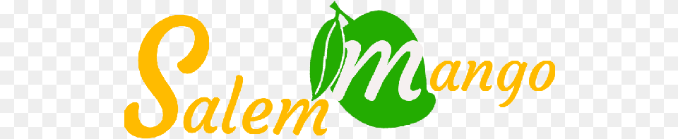 Salem Mango Organic Logo Mango, Food, Produce, Text Png Image