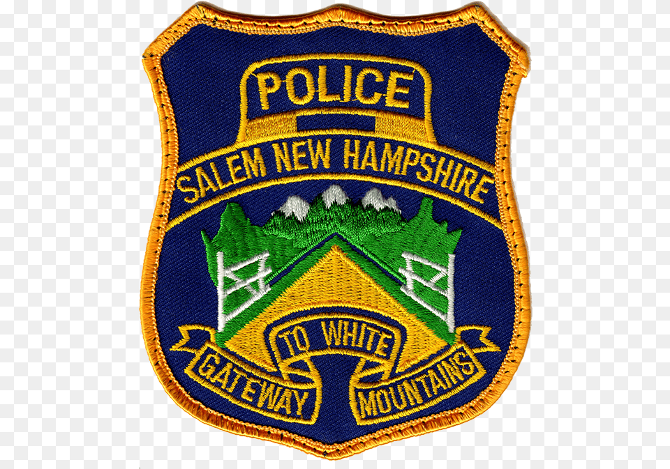 Salem Nh Police, Badge, Logo, Symbol, Accessories Free Transparent Png