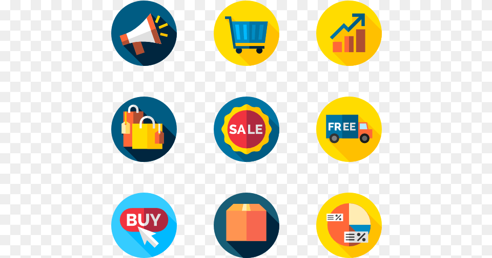 Sales Flat Icon, Logo, Text Free Transparent Png