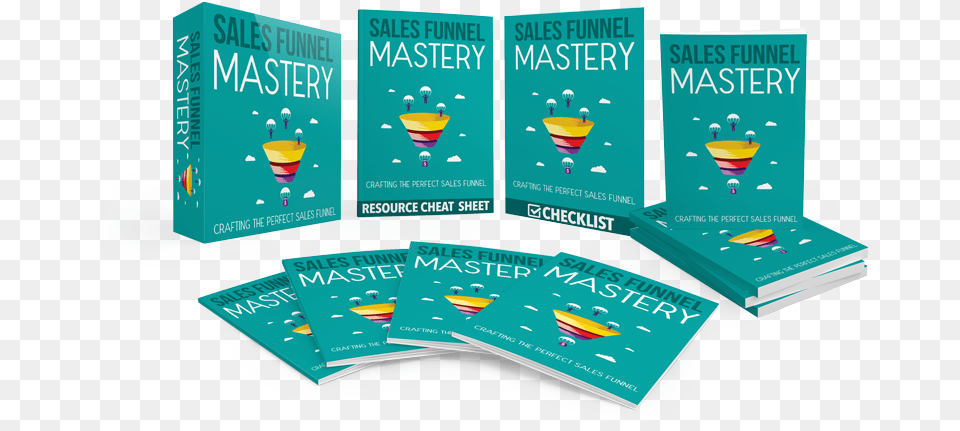 Sales Funnel Mastery Product, Advertisement, Poster, Business Card, Paper Png Image