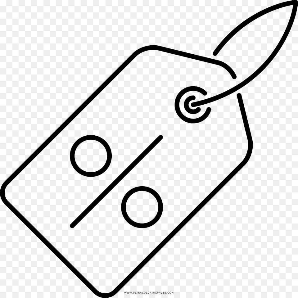 Sales Tag Coloring, Gray Png Image