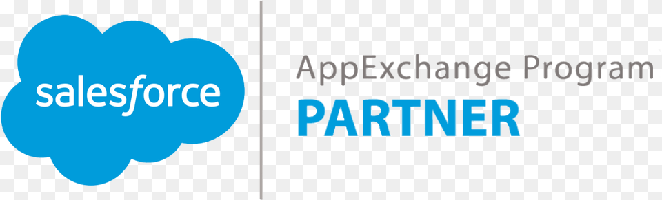 Salesforce Appexchange Program Partner, Logo, Outdoors, Text Png Image