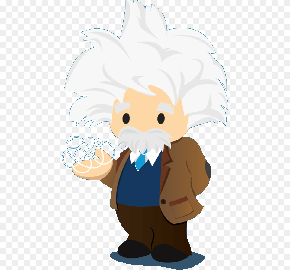 Salesforce Einstein Logo, Baby, Person, Book, Comics Png